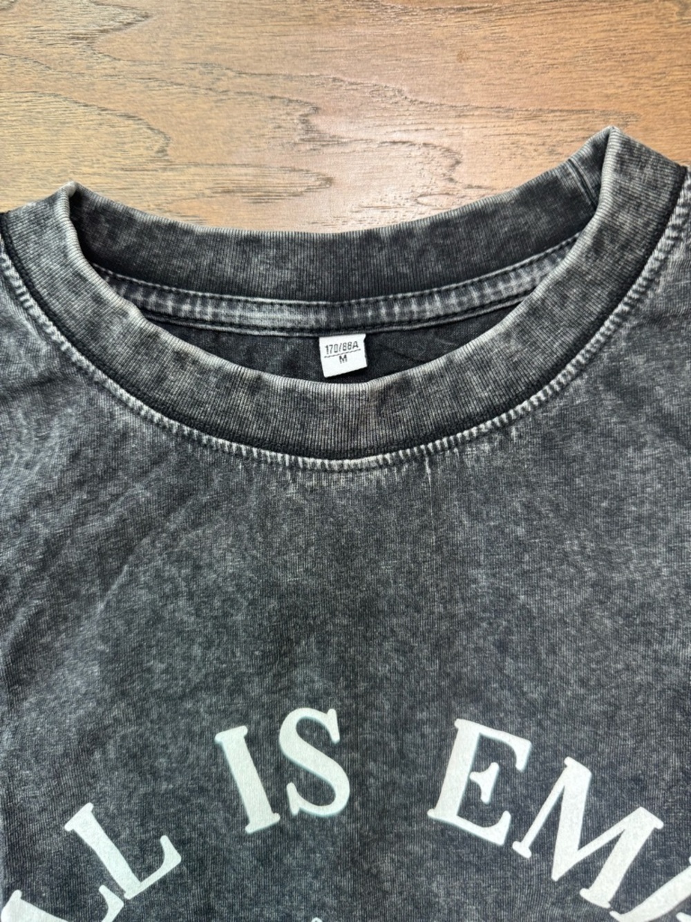 Hell Is Empty And The Devils Are Here Black Graphic Muscle Tee Shakespeare - Picture 6 of 8